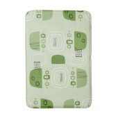 Middeleeuwse moderne Bowlen en Stones Chartreuse Badmat (Voorkant Verticaal)