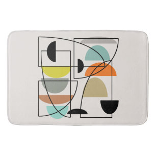 Middeleeuwse moderne "Bowls" Badmat