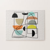 Middeleeuwse moderne "Bowls" Legpuzzel (Horizontaal)