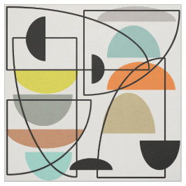 Middeleeuwse moderne "Bowls" Stof