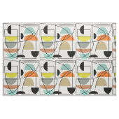 Middeleeuwse moderne "Bowls" Stof (Fat Quarter)