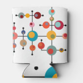 Middeleeuwse moderne bubbels blikjeskoeler (Achterkant)