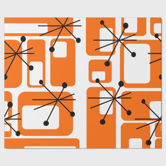 Middeleeuwse Moderne Cadeaupapier (Zoom)