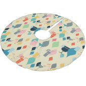 Middeleeuwse moderne cocktails kerstboom rok (Gekanteld)