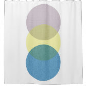 Middeleeuwse Moderne Douchegordijn (Voorkant)