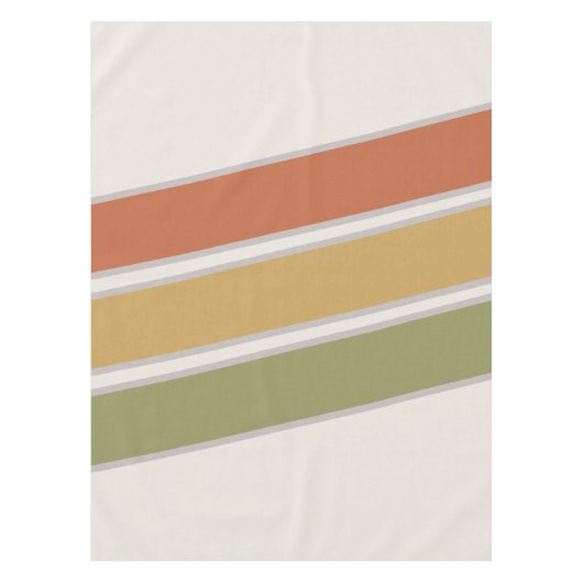 Middeleeuwse moderne drie strips tafelkleed (Voorkant)