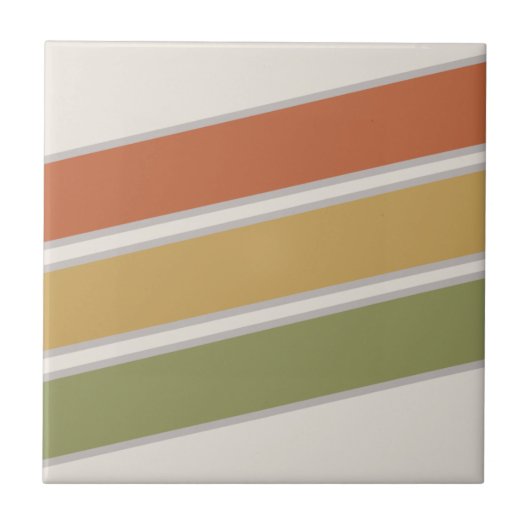 Middeleeuwse moderne drie strips tegeltje (Voorkant)