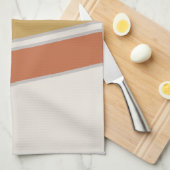 Middeleeuwse moderne drie strips theedoek (Quarter Fold)