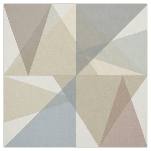 Middeleeuwse moderne driehoeken stof (Swatch)