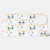 Middeleeuwse moderne Eames Atomic Starbursts Custo Case-Mate iPhone Case (Achterkant (horizontaal))