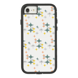 Middeleeuwse moderne Eames Atomic Starbursts Custo iPhone 13 Hoesje