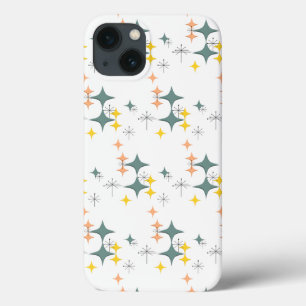 Middeleeuwse moderne Eames Atomic Starbursts Custo Case-Mate iPhone Case