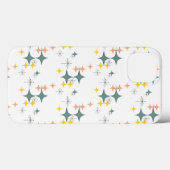 Middeleeuwse moderne Eames Atomic Starbursts Custo Case-Mate iPhone Case (Achterkant (horizontaal))