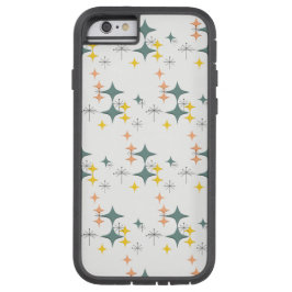 Middeleeuwse moderne Eames Atomic Starbursts Custo Case-Mate iPhone Case