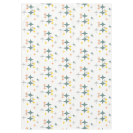Middeleeuwse moderne Eames Atomic Starbursts Custo Tafelkleed