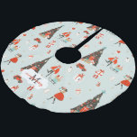 Middeleeuwse Moderne | Eerste kerstfeestdag Kerstboom Rok<br><div class="desc">Geef uw prachtig verpakte cadeaus een feestelijke achtergrond met onze Mid-Century Modern Christmas Tree Rok. Voeg uw aangepaste formulering toe aan dit ontwerp door de vakken "Deze ontwerp-sjabloon bewerken" aan de rechterkant van het item te gebruiken, of klik op de blauwe knop "Aanpassen" om de tekst te rangschikken, de lettertypen...</div>