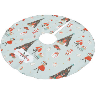 Middeleeuwse Moderne   Eerste kerstfeestdag Kerstboom Rok