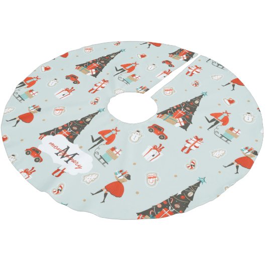 Middeleeuwse Moderne | Eerste kerstfeestdag Kerstboom Rok (Gekanteld)