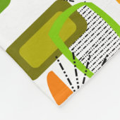 Middeleeuwse moderne, geïnspireerde ruggengraat 1 fleece deken (Hoek)