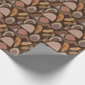 Middeleeuwse moderne geometrische vormen cadeaupapier (Hoek)