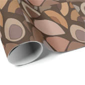 Middeleeuwse moderne geometrische vormen cadeaupapier (Rol Hoek)