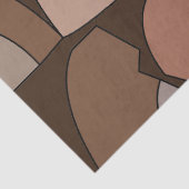 Middeleeuwse moderne geometrische vormen tissuepapier (Detail)