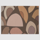 Middeleeuwse moderne geometrische vormen tissuepapier (Voorkant)