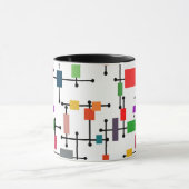 Middeleeuwse moderne grote netten mok (Midden)