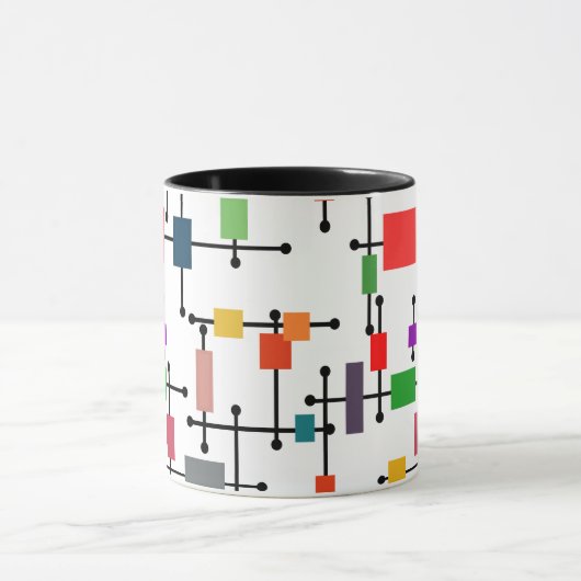 Middeleeuwse moderne grote netten mok (Midden)