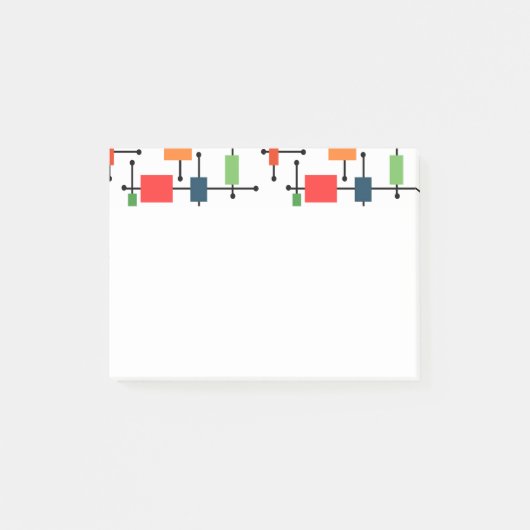 Middeleeuwse moderne grote netten post-it® notes (Voorkant)