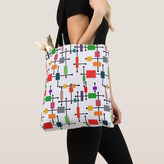 Middeleeuwse moderne grote netten tote bag (Dichtbij)