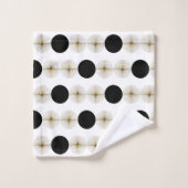 Middeleeuwse moderne halve cirkel bad handdoek (Wasdoekje)