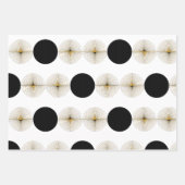 Middeleeuwse moderne halve cirkel inpakpapier vel (Voorkant 3)