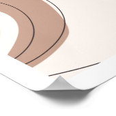 Middeleeuwse moderne hedendaagse kunst Neutrale sc Poster (Hoek)