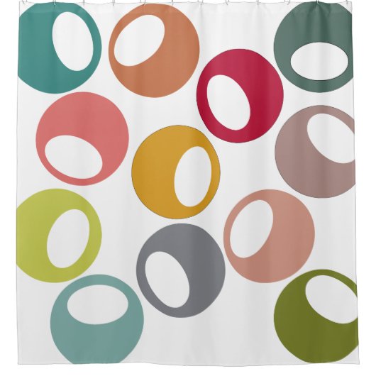 Middeleeuwse moderne jongleren douchegordijn (Voorkant)