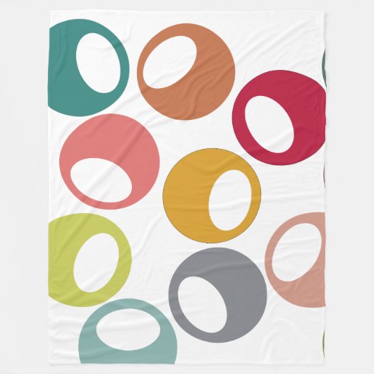 Middeleeuwse moderne jongleren fleece deken (Voorkant)