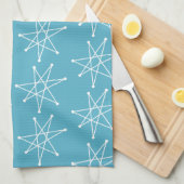 Middeleeuwse moderne Kerstmis, atoomMCM MOD Star Theedoek (Quarter Fold)