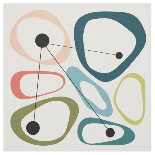 Middeleeuwse moderne kieuwen stof (Swatch)