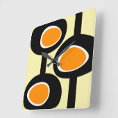 Middeleeuwse moderne KITCHEN-klok Vierkante Klok (Hoek)