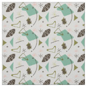 Middeleeuwse Moderne | Klassieke Retro Stof (Swatch)