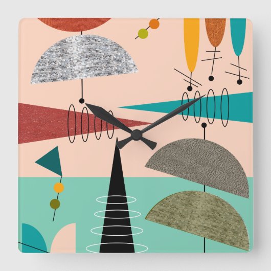 Middeleeuwse moderne klok (Voorkant)