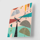 Middeleeuwse moderne klok (Hoek)