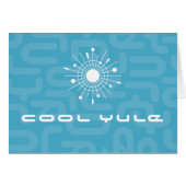 Middeleeuwse, moderne koelcel, kerstkaart (Voorkant Horizontaal)