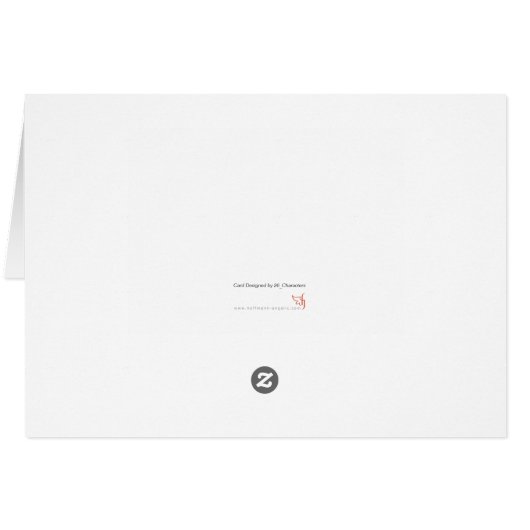 Middeleeuwse, moderne koelcel, kerstkaart (Achterkant Horizontaal)