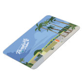 Middeleeuwse moderne kunst - Las Vegas Paradise Pa Magneet (Linkerzijde)