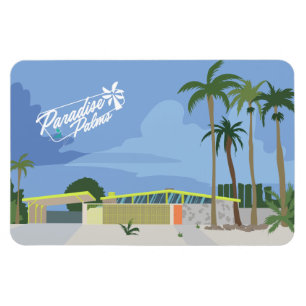 Middeleeuwse moderne kunst - Las Vegas Paradise Pa Magneet