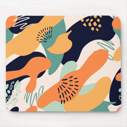 Middeleeuwse moderne kunst muismat (Voorkant)