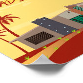 Middeleeuwse moderne kunst, Paradise Palms Vegas Poster (Hoek)