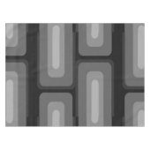 Middeleeuwse moderne, lange rechthoeken donkergrij tafelkleed (Voorkant (Horizontaal))