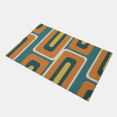 Middeleeuwse moderne lange rechthoeken kleurrijk 1 deurmat (Schuin)